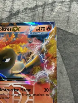 Pokemon Moltres EX TCG Team Plasma 14/135 Plasma Storm Ultra Rare MP - Image 5