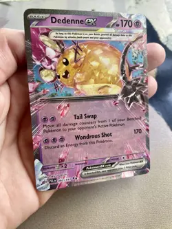Dedenne ex 093/193 Double Rare Paldea Evolved Pokemon TCG Never Played - Image 2