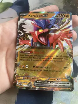 Pokemon TCG : SV SCARLET & VIOLET KORAIDON ex 125/198 ULTRA RARE Never Played - Image 3