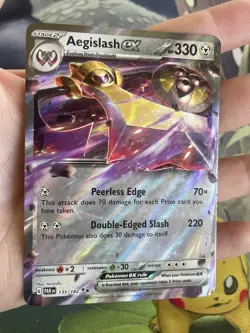 Aegislash ex #135 Double Rare -Pokemon Paradox Rift Never Played - Image 3
