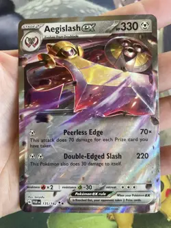 Aegislash ex #135 Double Rare -Pokemon Paradox Rift Never Played - Image 4