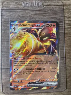 Pokemon TCG Armarouge ex Paradox Rift 027/182 Double Rare Never Played - Image 3