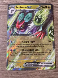 Pokemon TCG Noivern ex Scarlet & Violet - Paldean Fates 069/091 Never Played - Image 1