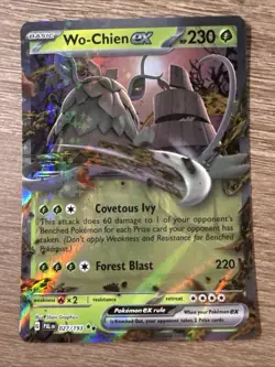 Wo-Chien ex 027/193 - Paldea Evolved - Pokemon TCG - Double Rare - Never Played - Image 1
