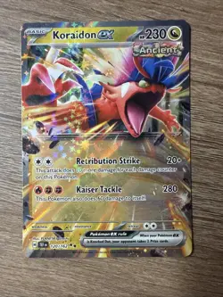Koraidon ex 120/162 - Pokemon TCG Temporal Forces (2024) - NM - Holo Double Rare - Image 1