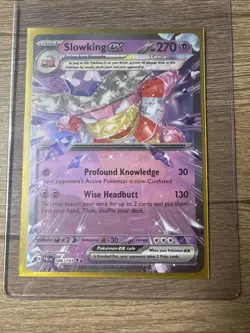 Pokemon Slowking ex 086/193 Paldea Evolved Scarlet & Violet Double Rare NP - Image 3