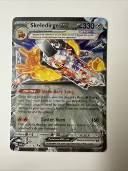 Skeledirge ex - 137/182 - Paradox Rift - Pokemon TCG Never Played - Image 1