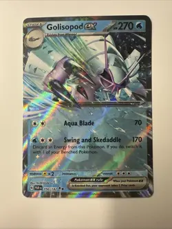 Golisopod ex 050/182 Sv04: Paradox Rift Holo Pokemon TCG Never Played - Image 1