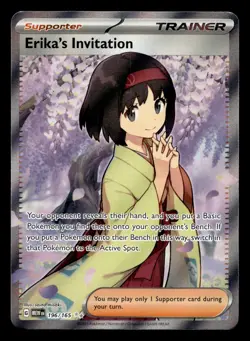 Erika's Invitation 196/165 Ultra Rare 151 Pokemon - Image 1