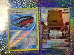 Pokemon TCG Hidden Fates: Shiny Vault Rare Shiny SV74/SV94 Stakataka GX - Image 1