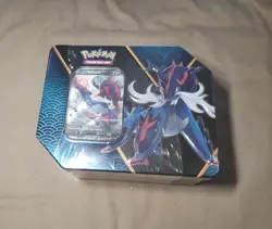 Pokemon Divergent Powers Tin Hisuian Samurott V New & Factory Sealed TCG - Image 1