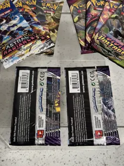 Pokemon TCG Booster Pack Lot Of 8 - Chilling, Vivid & Astral - Sealed - Image 3