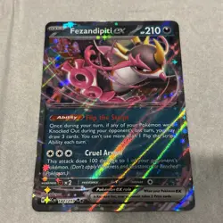 Pokemon Fezandipity ex 142/217 Ascending Heroes English NM Pack To Sleeve Pulled - Image 1