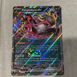 Pokemon Fezandipity ex 142/217 Ascending Heroes English NM Pack To Sleeve Pulled - Image 2