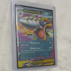 Pokemon Mega Sharpedo EX 061/094 Me02 Phantasmal Flames Double Rare Holo 330 HP - Image 2