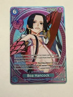 Boa Hancock EB03-026 English Extra Booster One Piece Heroines Edition Bandai TCG - Image 1