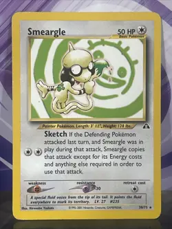 Pokemon Card - Smeargle Neo Discovery 30/75 Rare - Image 1