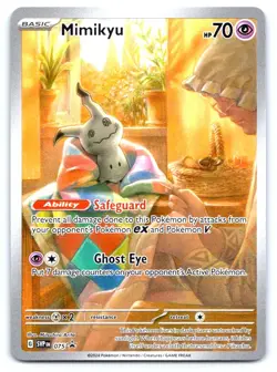 Mimikyu Pokemon Promo SV: Scarlet & Violet Promo Cards 075 - Image 1
