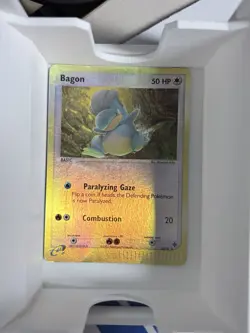 Pokemon Bagon EX Dragon 23/97 Reverse Holo Uncommon 50 HP Combustion Card - Image 1