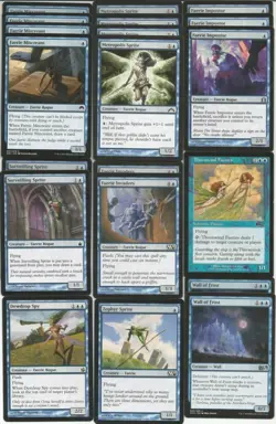 Fiesty Faerie Blue Custom Deck -Full 60 Card Deck-MTG Magic the Gathering RTP - Image 1