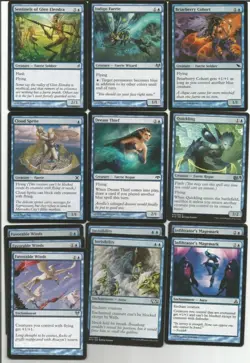 Fiesty Faerie Blue Custom Deck -Full 60 Card Deck-MTG Magic the Gathering RTP - Image 2