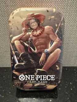 One Piece Card Game Mini-Tin Vol.2 Portgas D Ace - New Sealed - Image 2