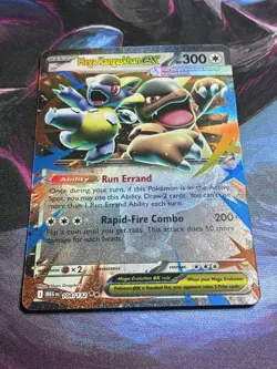 Mega Kangaskhan ex 104/132 Me01: Mega Evolution Holo Pokemon Card - Image 1