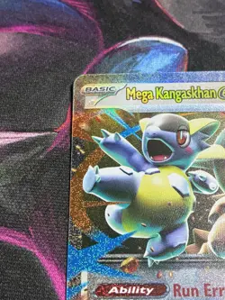 Mega Kangaskhan ex 104/132 Me01: Mega Evolution Holo Pokemon Card - Image 2