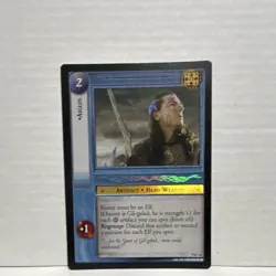 Decipher Aiglos Artifact Hand Weapon The Lord of the Rings TCG Holo Card 98R12 - Image 1