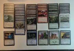 MTG Wall & Defenders Themed lot. All 5 colors/Multicolor 51 cards. - Image 1