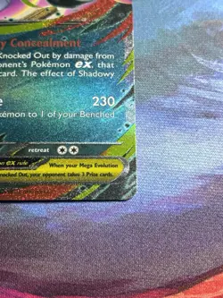 Mega Gengar ex 056/094 Me02: Phantasmal Flames Holo Pokemon Card - Image 4