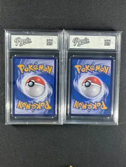 Pokemon 2pc Chinese cards Umbreon Eevee cbb2c 06 01 151C133 Grade10 - Image 2