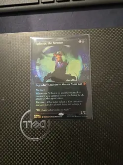 Splinter, the Mentor 0003 Borderless Commander Teenage Mutant Ninja Turtles Foil - Image 1