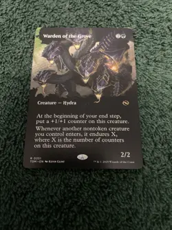 MTG - Warden of the Grove - Borderless - TDM 0351 - Tarkir: Dragonstorm - Rare - Image 1