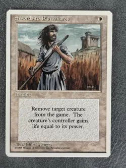 MTG Magic the Gathering Swords to Plowshares - Image 1