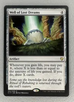 MTG - Well of Lost Dreams | Commander 2017 | R 231/309 | LP - Image 1