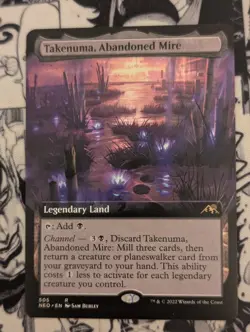 Takenuma, Abandoned Mire (Extended Art) Kamigawa: Neon Dynasty Regular - Image 1