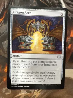 Dragon Arch #305 (NM) (Non-Foil) (U) (2X2) Magic MTG - Image 1
