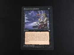 Demonic Consultation LP [Ice Age] #1 Mtg Magic Free Tracking! - Image 1