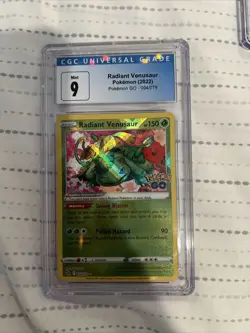 Pokemon GO Radiant Charizard, Blastoise, Venusaur TRIO CGC Set Gem Mint - Image 2