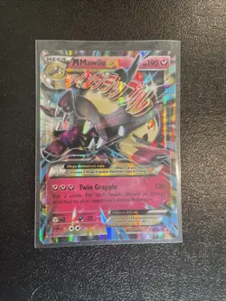 Pokemon TCG Mega Mawile EX Promo Holo Card XY104 2016 - Image 1