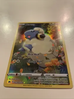 Pokemon TCG Mareep Crown Zenith Galarian Gallery Holo Rare Card GG34/GG70 NM - Image 3