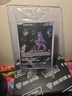 Mewtwo Pokemon SEALED Black Star Promo Illustration Rare IR Holo # 052 151 UPC - Image 1