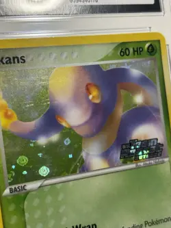 CGC 10 - Ekans #55/109 Reverse Holo Stamped - Pokemon EX Team Rocket Returns - Image 5