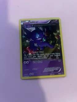 Pokemon TCG Sableye Basic Psychic Promo Holo Card XY92 XY Promo 2015 - Image 1