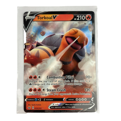 TORKOAL V 24/202 Ultra Rare Holo Full Art Pokemon Sword & Shield - Image 1