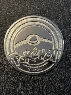 Phantasmal Flames UPC Metal Coin Featuring Mega Charizard X Pokemon - Image 2