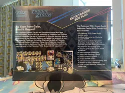 Crown Zenith Pokemon Center Elite Trainer Box ETB - Brand New Sealed - Image 2