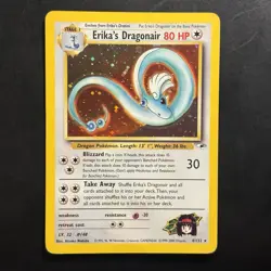 Pokemon Vintage Holo Erika's Dragonair 004/132 Gym Heroes Wotc 2000 - Image 1