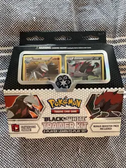 Pokemon Black & White Trainer Kit 2 Player Learn to Play Set w/ Booster Pack - Image 1